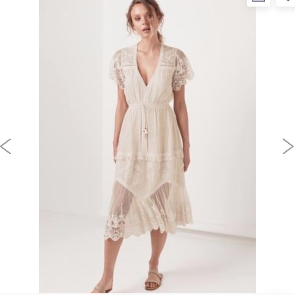Spell & The Gypsy Magical Maggie Lace dress size Large